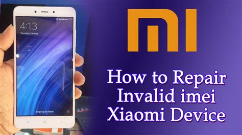 redmi 4a imei repair